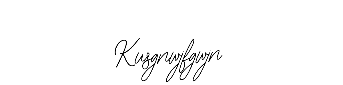 How to make Kusgnwjfgwjn signature? Bearetta-2O07w is a professional autograph style. Create handwritten signature for Kusgnwjfgwjn name. Kusgnwjfgwjn signature style 12 images and pictures png