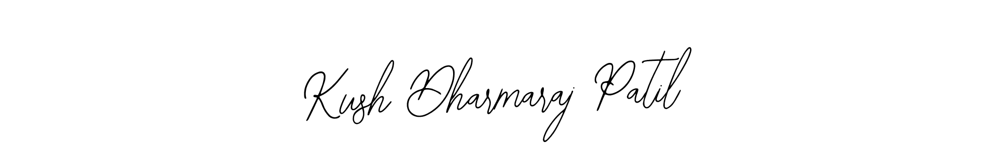 Create a beautiful signature design for name Kush Dharmaraj Patil. With this signature (Bearetta-2O07w) fonts, you can make a handwritten signature for free. Kush Dharmaraj Patil signature style 12 images and pictures png