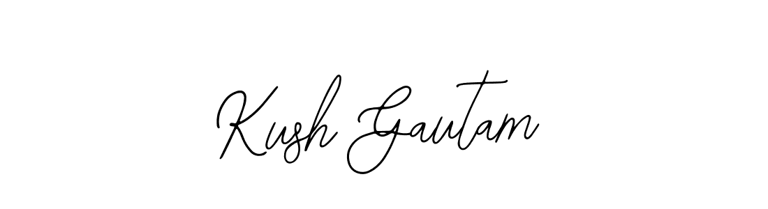 It looks lik you need a new signature style for name Kush Gautam. Design unique handwritten (Bearetta-2O07w) signature with our free signature maker in just a few clicks. Kush Gautam signature style 12 images and pictures png