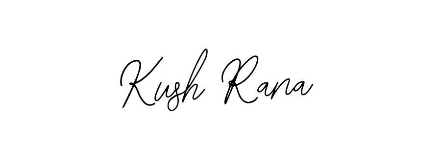 Create a beautiful signature design for name Kush Rana. With this signature (Bearetta-2O07w) fonts, you can make a handwritten signature for free. Kush Rana signature style 12 images and pictures png