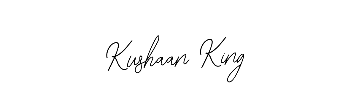 Bearetta-2O07w is a professional signature style that is perfect for those who want to add a touch of class to their signature. It is also a great choice for those who want to make their signature more unique. Get Kushaan King name to fancy signature for free. Kushaan King signature style 12 images and pictures png