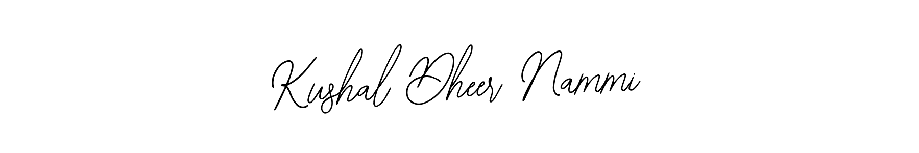 See photos of Kushal Dheer Nammi official signature by Spectra . Check more albums & portfolios. Read reviews & check more about Bearetta-2O07w font. Kushal Dheer Nammi signature style 12 images and pictures png