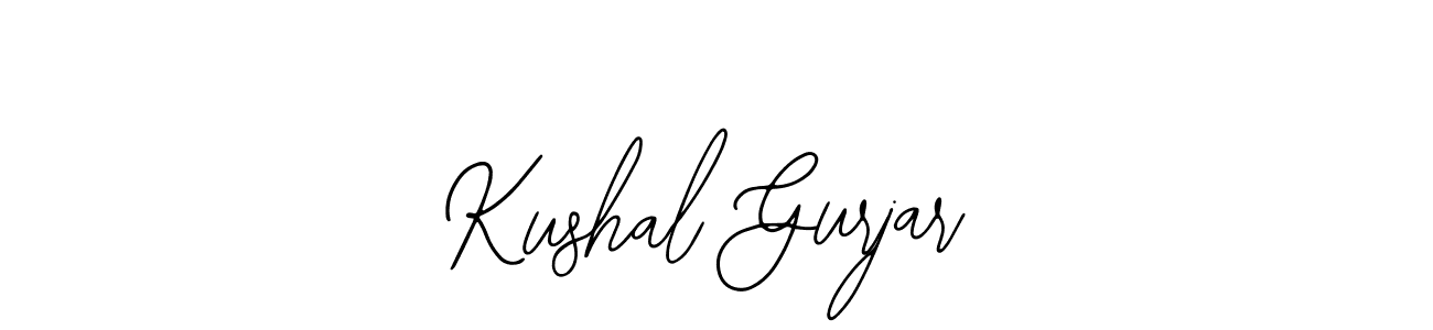 Also You can easily find your signature by using the search form. We will create Kushal Gurjar name handwritten signature images for you free of cost using Bearetta-2O07w sign style. Kushal Gurjar signature style 12 images and pictures png