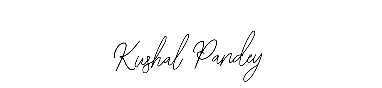 Make a beautiful signature design for name Kushal Pandey. With this signature (Bearetta-2O07w) style, you can create a handwritten signature for free. Kushal Pandey signature style 12 images and pictures png