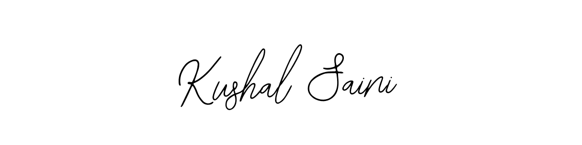 Design your own signature with our free online signature maker. With this signature software, you can create a handwritten (Bearetta-2O07w) signature for name Kushal Saini. Kushal Saini signature style 12 images and pictures png