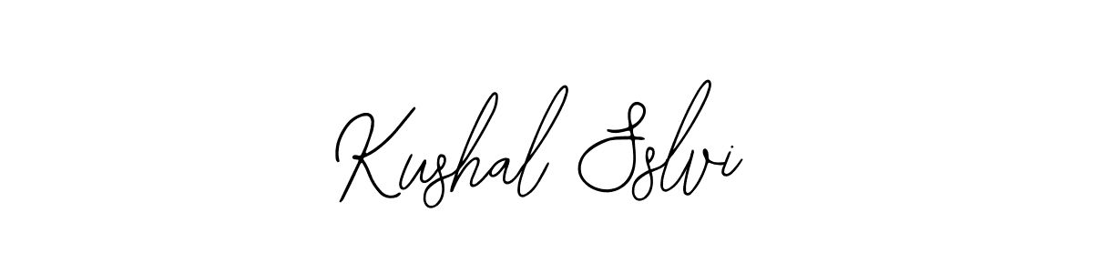 Make a beautiful signature design for name Kushal Sslvi. Use this online signature maker to create a handwritten signature for free. Kushal Sslvi signature style 12 images and pictures png