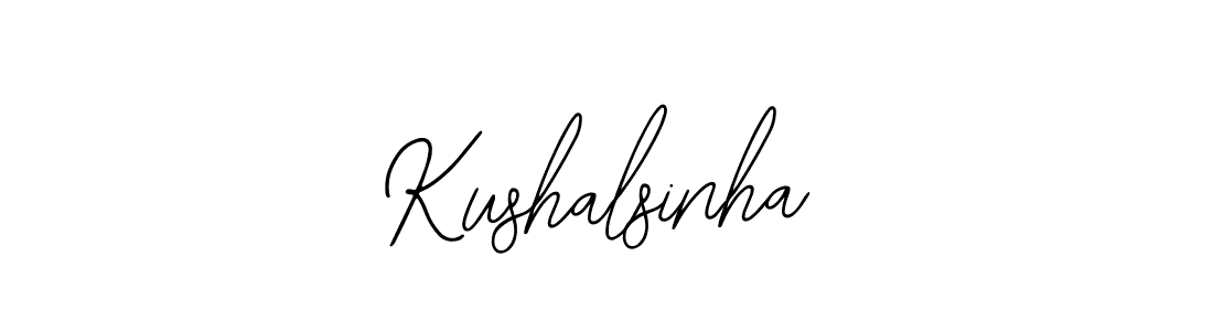 Use a signature maker to create a handwritten signature online. With this signature software, you can design (Bearetta-2O07w) your own signature for name Kushalsinha. Kushalsinha signature style 12 images and pictures png