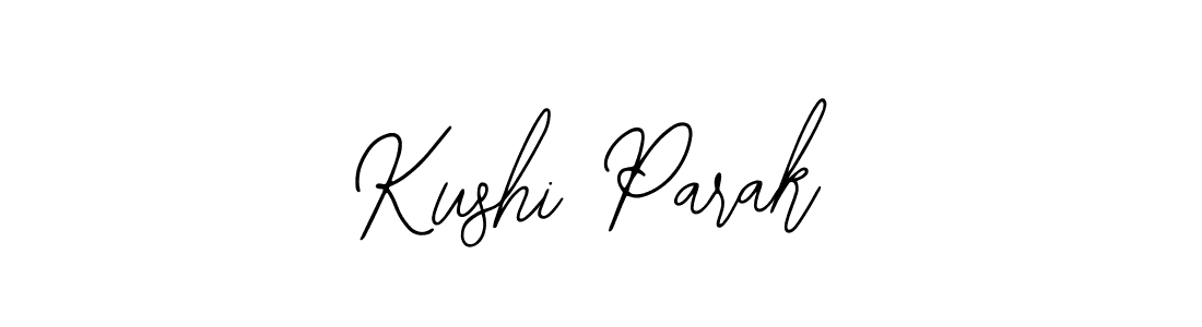 Also we have Kushi Parak name is the best signature style. Create professional handwritten signature collection using Bearetta-2O07w autograph style. Kushi Parak signature style 12 images and pictures png