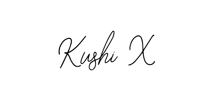 Make a beautiful signature design for name Kushi X. With this signature (Bearetta-2O07w) style, you can create a handwritten signature for free. Kushi X signature style 12 images and pictures png