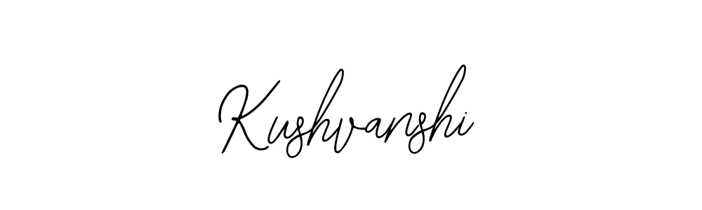 Kushvanshi stylish signature style. Best Handwritten Sign (Bearetta-2O07w) for my name. Handwritten Signature Collection Ideas for my name Kushvanshi. Kushvanshi signature style 12 images and pictures png