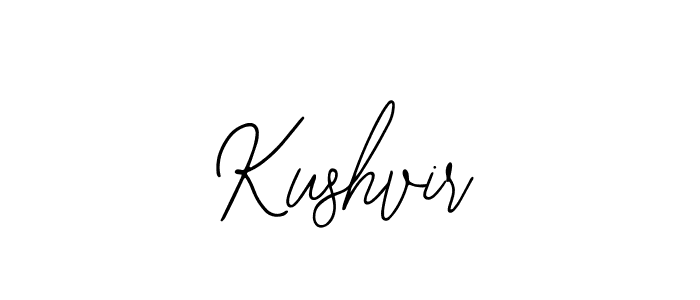 Design your own signature with our free online signature maker. With this signature software, you can create a handwritten (Bearetta-2O07w) signature for name Kushvir. Kushvir signature style 12 images and pictures png