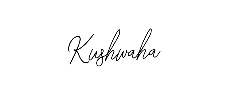 You should practise on your own different ways (Bearetta-2O07w) to write your name (Kushwaha) in signature. don't let someone else do it for you. Kushwaha signature style 12 images and pictures png