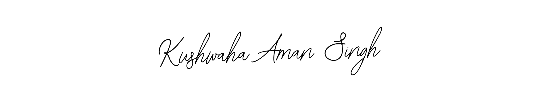 Similarly Bearetta-2O07w is the best handwritten signature design. Signature creator online .You can use it as an online autograph creator for name Kushwaha Aman Singh. Kushwaha Aman Singh signature style 12 images and pictures png