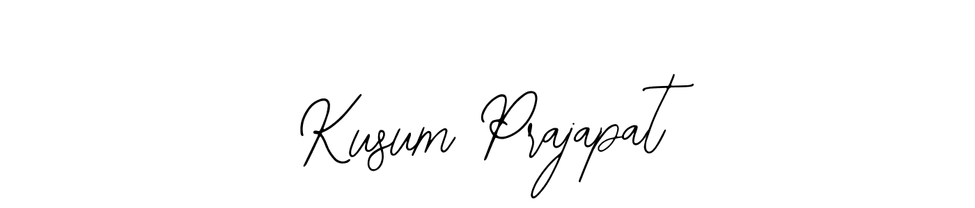 How to Draw Kusum Prajapat signature style? Bearetta-2O07w is a latest design signature styles for name Kusum Prajapat. Kusum Prajapat signature style 12 images and pictures png
