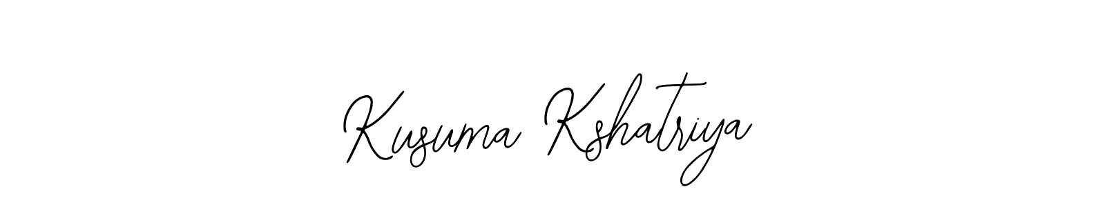 Similarly Bearetta-2O07w is the best handwritten signature design. Signature creator online .You can use it as an online autograph creator for name Kusuma Kshatriya. Kusuma Kshatriya signature style 12 images and pictures png
