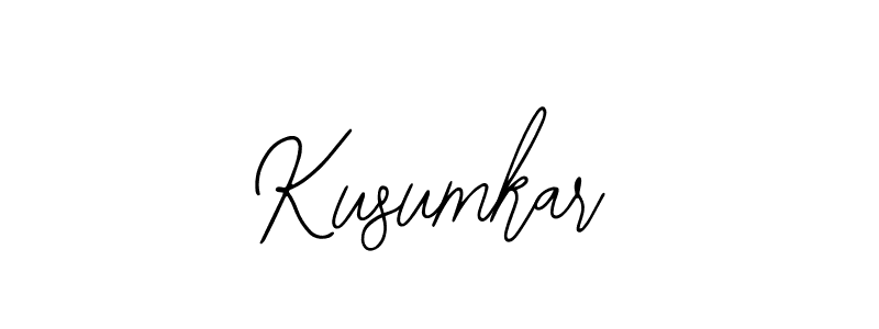 Kusumkar stylish signature style. Best Handwritten Sign (Bearetta-2O07w) for my name. Handwritten Signature Collection Ideas for my name Kusumkar. Kusumkar signature style 12 images and pictures png