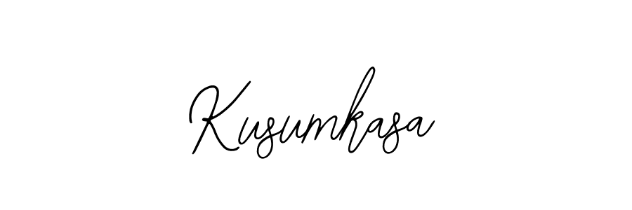 The best way (Bearetta-2O07w) to make a short signature is to pick only two or three words in your name. The name Kusumkasa include a total of six letters. For converting this name. Kusumkasa signature style 12 images and pictures png