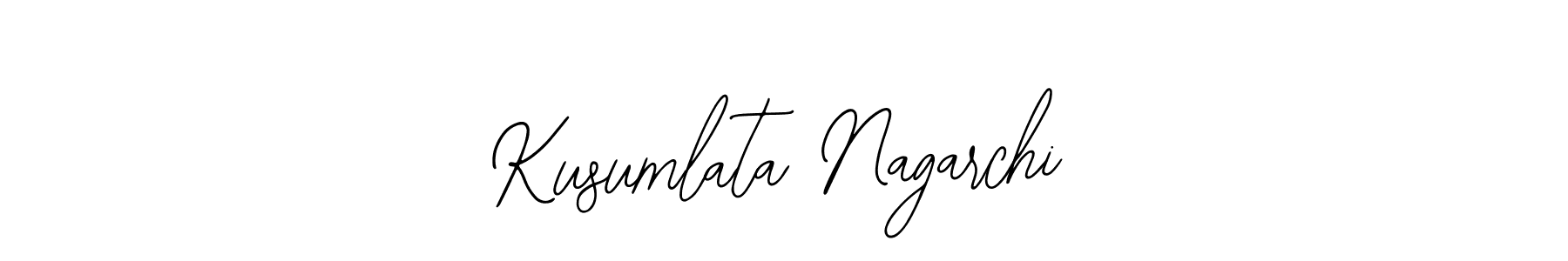 Also we have Kusumlata Nagarchi name is the best signature style. Create professional handwritten signature collection using Bearetta-2O07w autograph style. Kusumlata Nagarchi signature style 12 images and pictures png