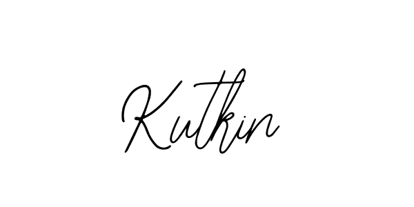 Use a signature maker to create a handwritten signature online. With this signature software, you can design (Bearetta-2O07w) your own signature for name Kutkin. Kutkin signature style 12 images and pictures png