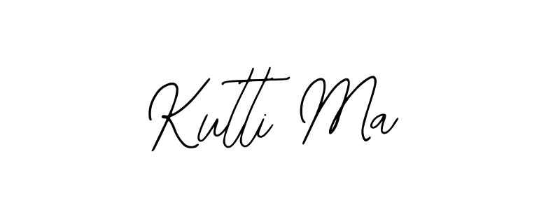 How to make Kutti Ma signature? Bearetta-2O07w is a professional autograph style. Create handwritten signature for Kutti Ma name. Kutti Ma signature style 12 images and pictures png