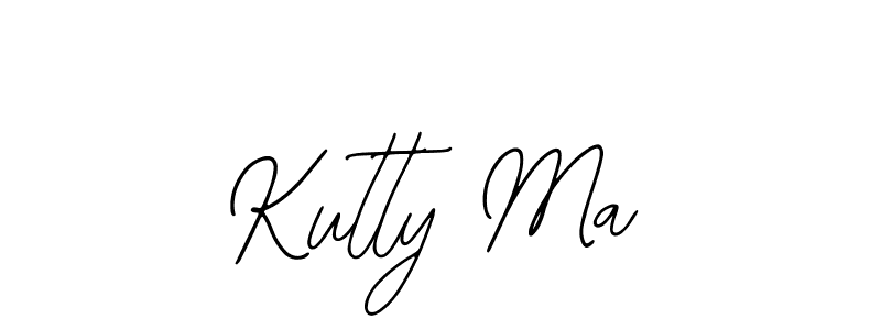 Kutty Ma stylish signature style. Best Handwritten Sign (Bearetta-2O07w) for my name. Handwritten Signature Collection Ideas for my name Kutty Ma. Kutty Ma signature style 12 images and pictures png