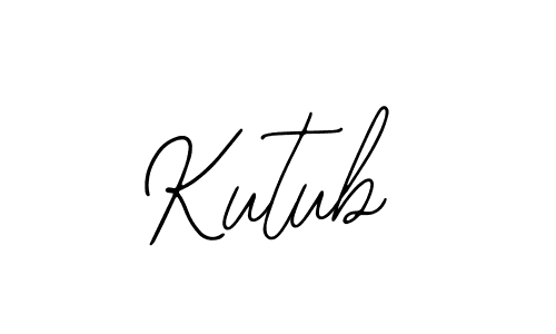 How to Draw Kutub signature style? Bearetta-2O07w is a latest design signature styles for name Kutub. Kutub signature style 12 images and pictures png