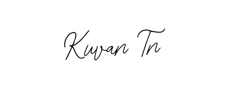 How to make Kuvan Tn name signature. Use Bearetta-2O07w style for creating short signs online. This is the latest handwritten sign. Kuvan Tn signature style 12 images and pictures png