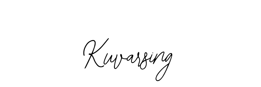 Design your own signature with our free online signature maker. With this signature software, you can create a handwritten (Bearetta-2O07w) signature for name Kuvarsing. Kuvarsing signature style 12 images and pictures png