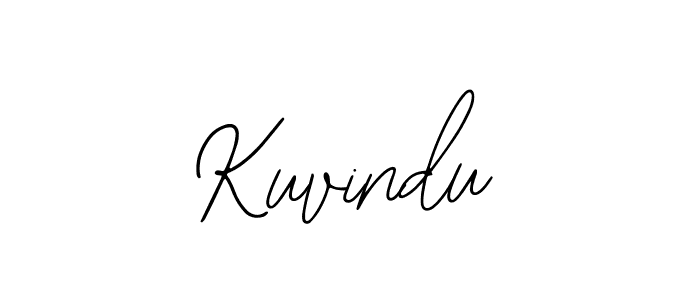 How to make Kuvindu name signature. Use Bearetta-2O07w style for creating short signs online. This is the latest handwritten sign. Kuvindu signature style 12 images and pictures png