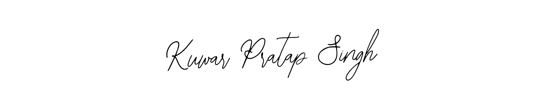 Use a signature maker to create a handwritten signature online. With this signature software, you can design (Bearetta-2O07w) your own signature for name Kuwar Pratap Singh. Kuwar Pratap Singh signature style 12 images and pictures png
