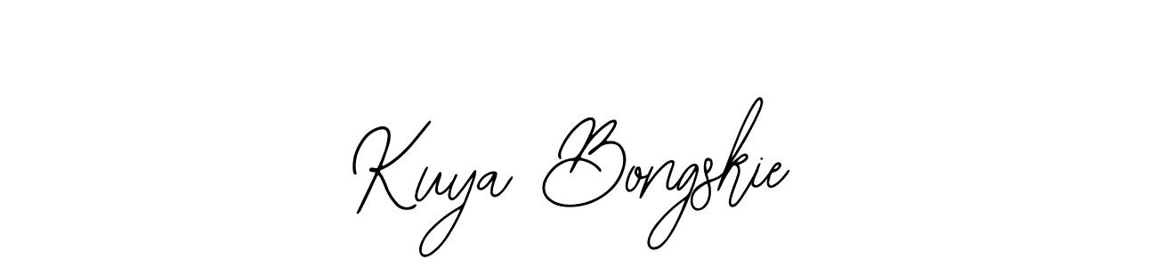 Create a beautiful signature design for name Kuya Bongskie. With this signature (Bearetta-2O07w) fonts, you can make a handwritten signature for free. Kuya Bongskie signature style 12 images and pictures png