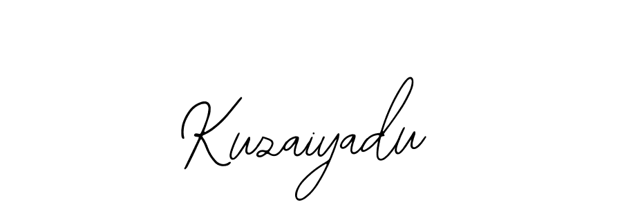 Use a signature maker to create a handwritten signature online. With this signature software, you can design (Bearetta-2O07w) your own signature for name Kuzaiyadu. Kuzaiyadu signature style 12 images and pictures png