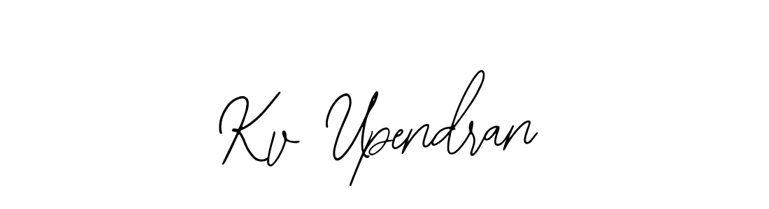 It looks lik you need a new signature style for name Kv Upendran. Design unique handwritten (Bearetta-2O07w) signature with our free signature maker in just a few clicks. Kv Upendran signature style 12 images and pictures png