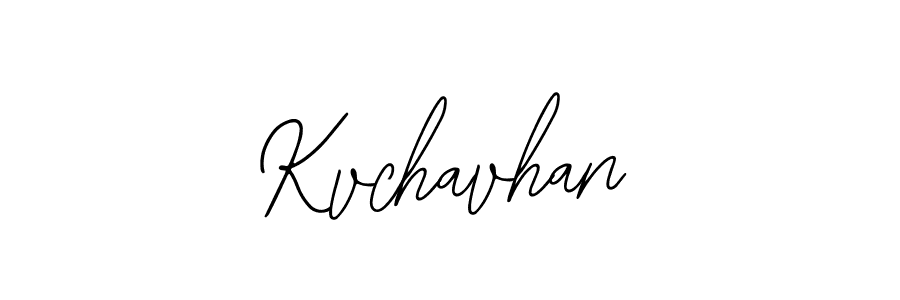 Kvchavhan stylish signature style. Best Handwritten Sign (Bearetta-2O07w) for my name. Handwritten Signature Collection Ideas for my name Kvchavhan. Kvchavhan signature style 12 images and pictures png