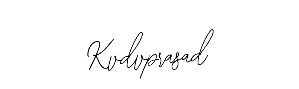 Make a beautiful signature design for name Kvdvprasad. With this signature (Bearetta-2O07w) style, you can create a handwritten signature for free. Kvdvprasad signature style 12 images and pictures png
