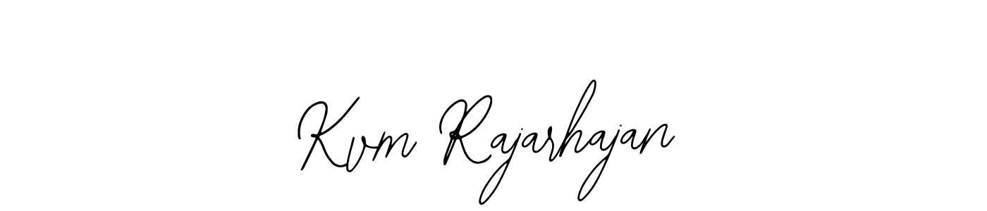 Here are the top 10 professional signature styles for the name Kvm Rajarhajan. These are the best autograph styles you can use for your name. Kvm Rajarhajan signature style 12 images and pictures png