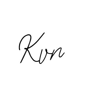 You should practise on your own different ways (Bearetta-2O07w) to write your name (Kvn) in signature. don't let someone else do it for you. Kvn signature style 12 images and pictures png