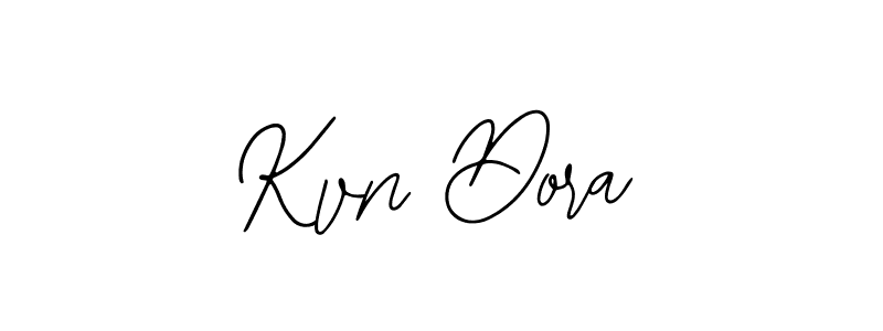 You should practise on your own different ways (Bearetta-2O07w) to write your name (Kvn Dora) in signature. don't let someone else do it for you. Kvn Dora signature style 12 images and pictures png
