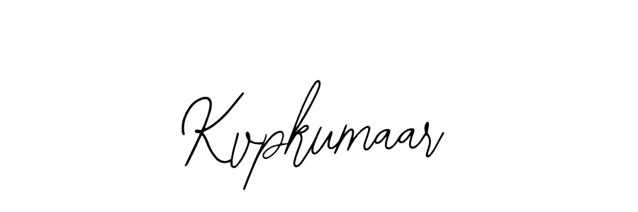 Bearetta-2O07w is a professional signature style that is perfect for those who want to add a touch of class to their signature. It is also a great choice for those who want to make their signature more unique. Get Kvpkumaar name to fancy signature for free. Kvpkumaar signature style 12 images and pictures png