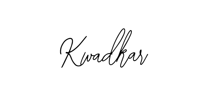 Create a beautiful signature design for name Kwadkar. With this signature (Bearetta-2O07w) fonts, you can make a handwritten signature for free. Kwadkar signature style 12 images and pictures png