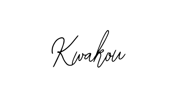if you are searching for the best signature style for your name Kwakou. so please give up your signature search. here we have designed multiple signature styles  using Bearetta-2O07w. Kwakou signature style 12 images and pictures png