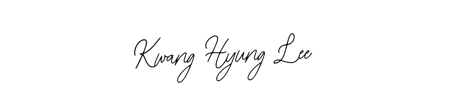 if you are searching for the best signature style for your name Kwang Hyung Lee. so please give up your signature search. here we have designed multiple signature styles  using Bearetta-2O07w. Kwang Hyung Lee signature style 12 images and pictures png