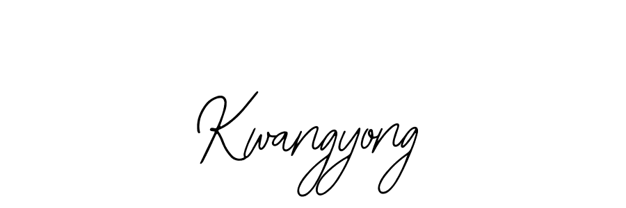 How to Draw Kwangyong signature style? Bearetta-2O07w is a latest design signature styles for name Kwangyong. Kwangyong signature style 12 images and pictures png