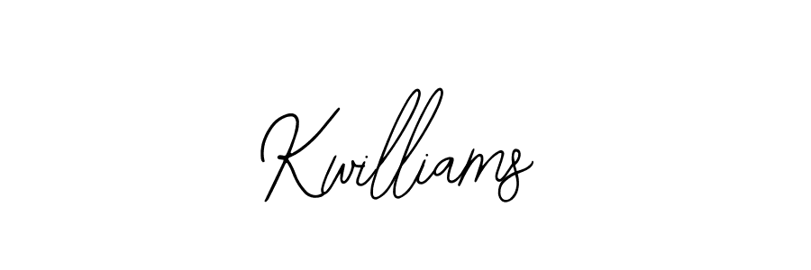 How to Draw Kwilliams signature style? Bearetta-2O07w is a latest design signature styles for name Kwilliams. Kwilliams signature style 12 images and pictures png