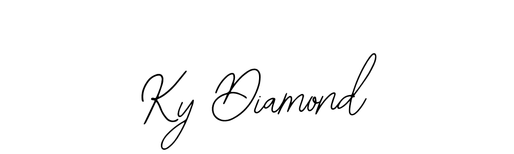 Also we have Ky Diamond name is the best signature style. Create professional handwritten signature collection using Bearetta-2O07w autograph style. Ky Diamond signature style 12 images and pictures png