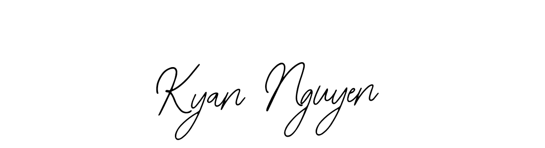 Create a beautiful signature design for name Kyan Nguyen. With this signature (Bearetta-2O07w) fonts, you can make a handwritten signature for free. Kyan Nguyen signature style 12 images and pictures png