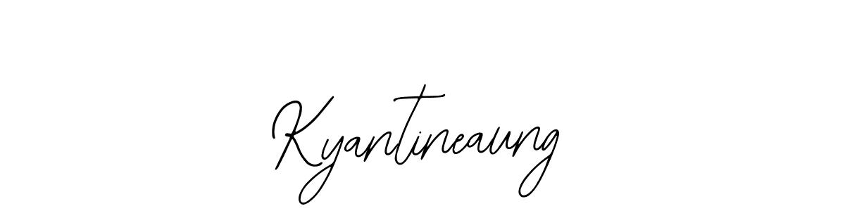 Also we have Kyantineaung name is the best signature style. Create professional handwritten signature collection using Bearetta-2O07w autograph style. Kyantineaung signature style 12 images and pictures png