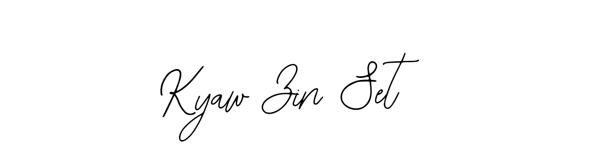 Make a beautiful signature design for name Kyaw Zin Set. Use this online signature maker to create a handwritten signature for free. Kyaw Zin Set signature style 12 images and pictures png