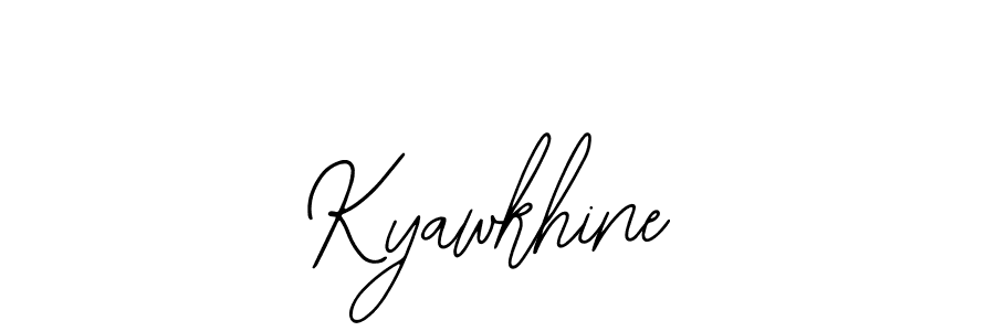 It looks lik you need a new signature style for name Kyawkhine. Design unique handwritten (Bearetta-2O07w) signature with our free signature maker in just a few clicks. Kyawkhine signature style 12 images and pictures png