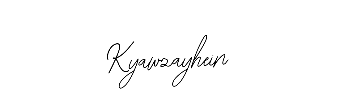 Kyawzayhein stylish signature style. Best Handwritten Sign (Bearetta-2O07w) for my name. Handwritten Signature Collection Ideas for my name Kyawzayhein. Kyawzayhein signature style 12 images and pictures png